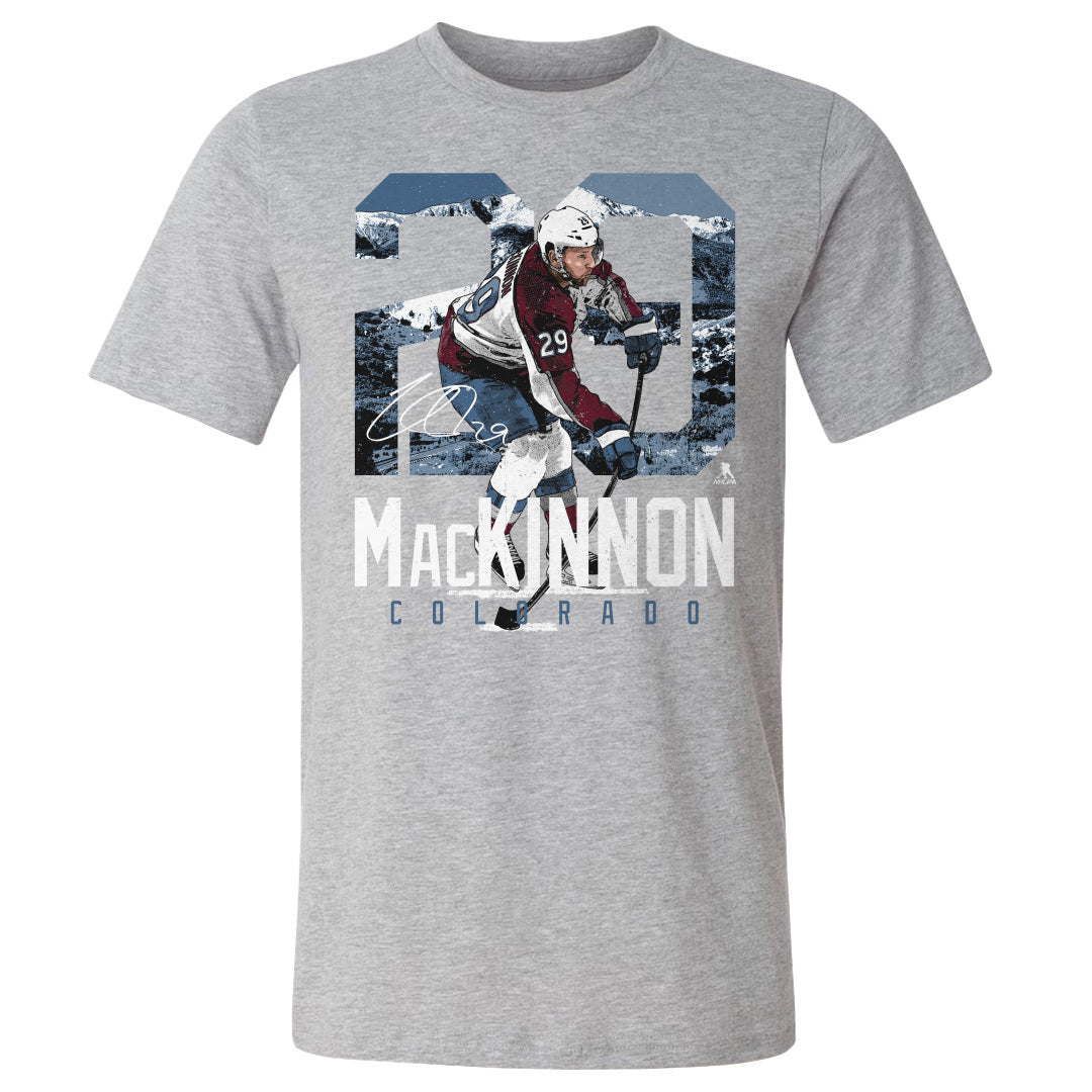 Nathan MacKinnon Men's Cotton T-Shirt | 500 LEVEL