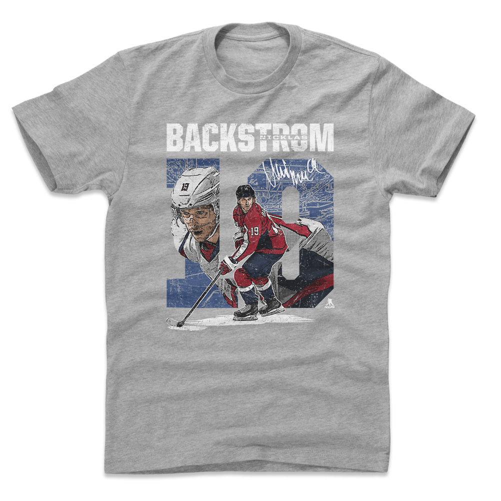 Nicklas Backstrom Men's Cotton T-Shirt | 500 LEVEL