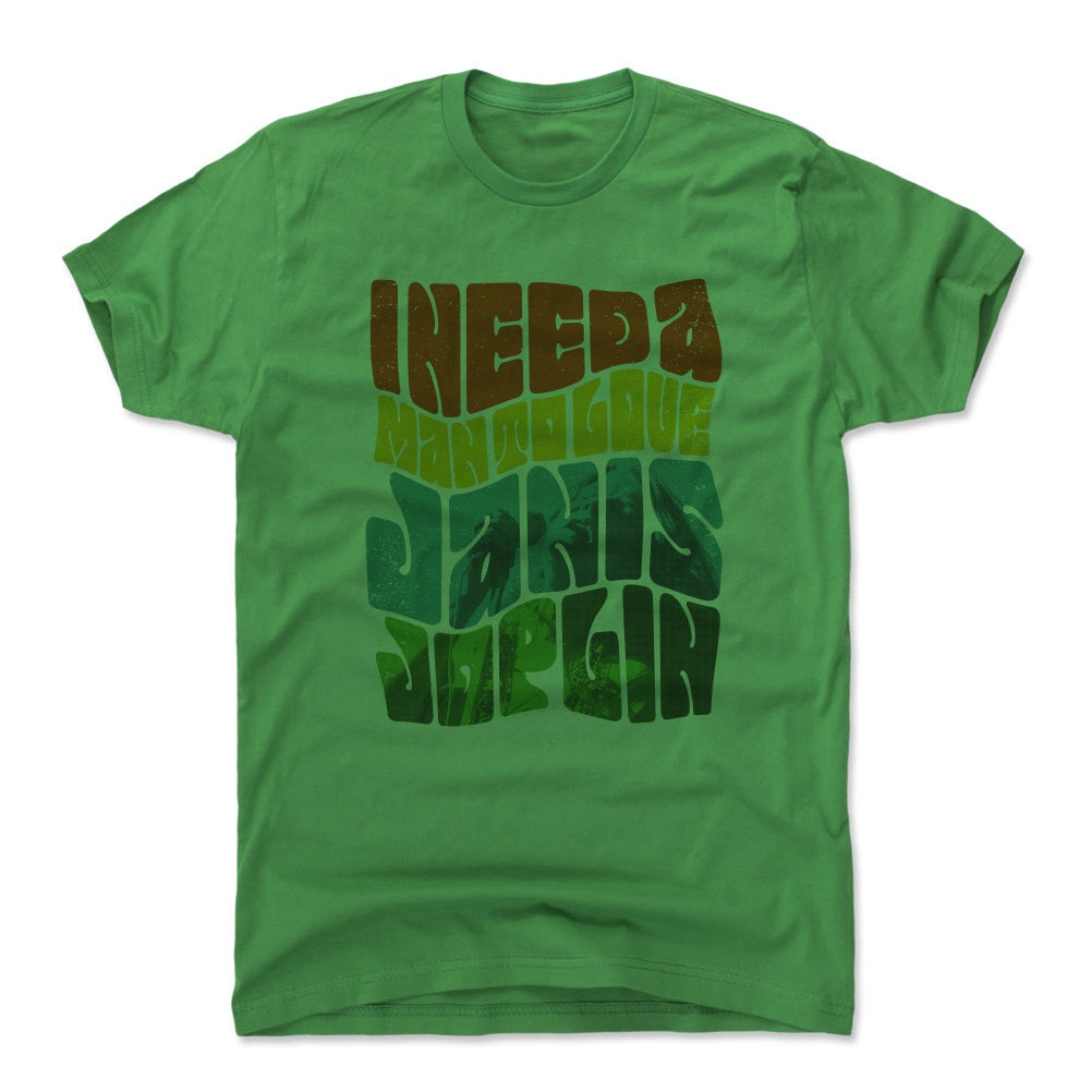 Janis Joplin Men's Cotton T-Shirt | 500 LEVEL