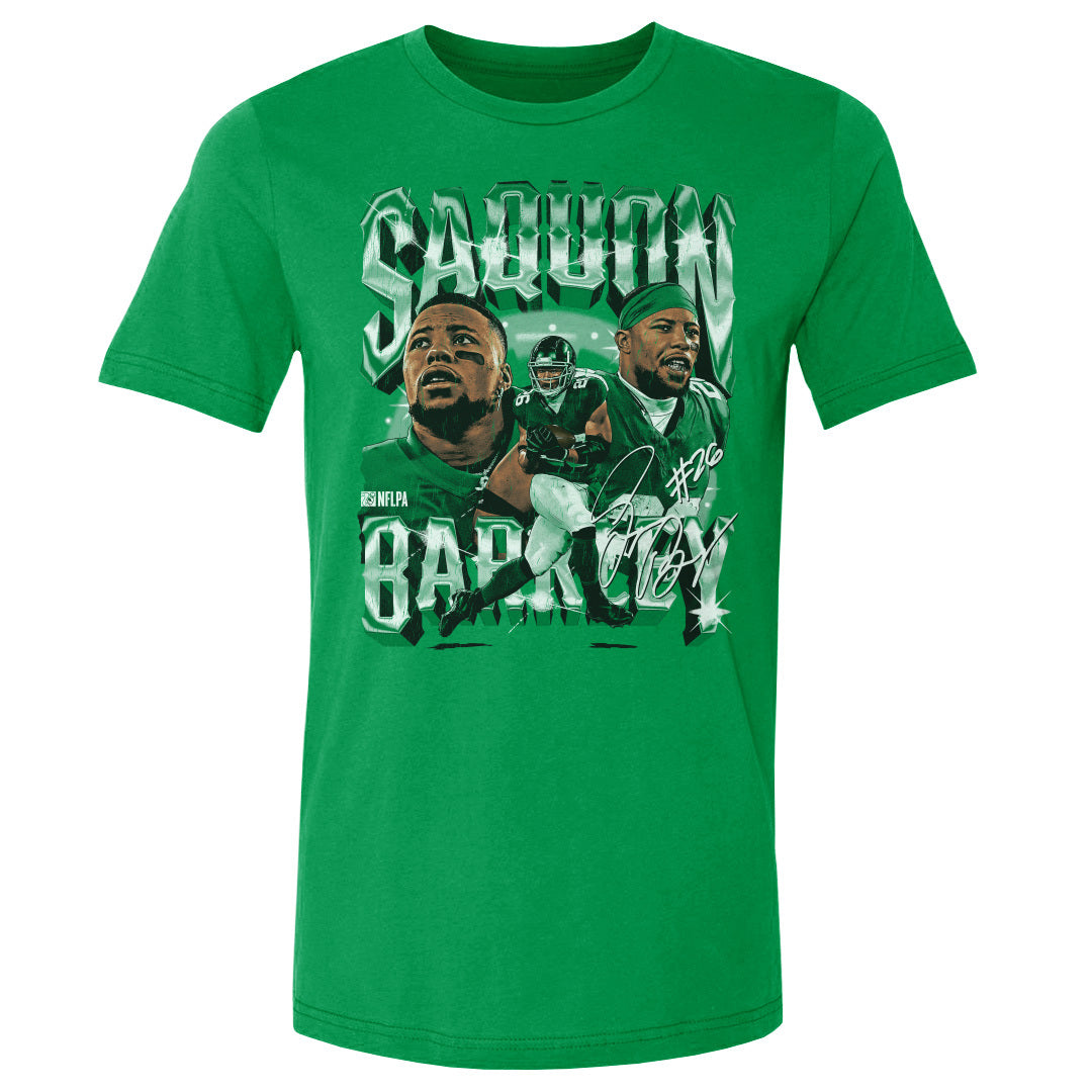 Saquon Barkley Men's Cotton T-Shirt | 500 LEVEL