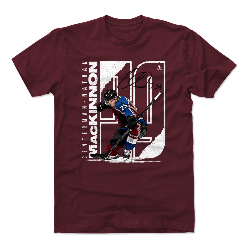 Nathan MacKinnon Men's Cotton T-Shirt | 500 LEVEL