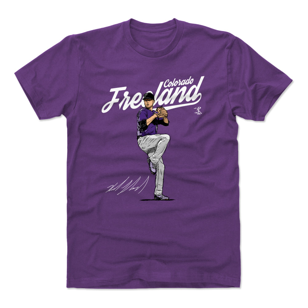 Kyle Freeland Men's Cotton T-Shirt | 500 LEVEL