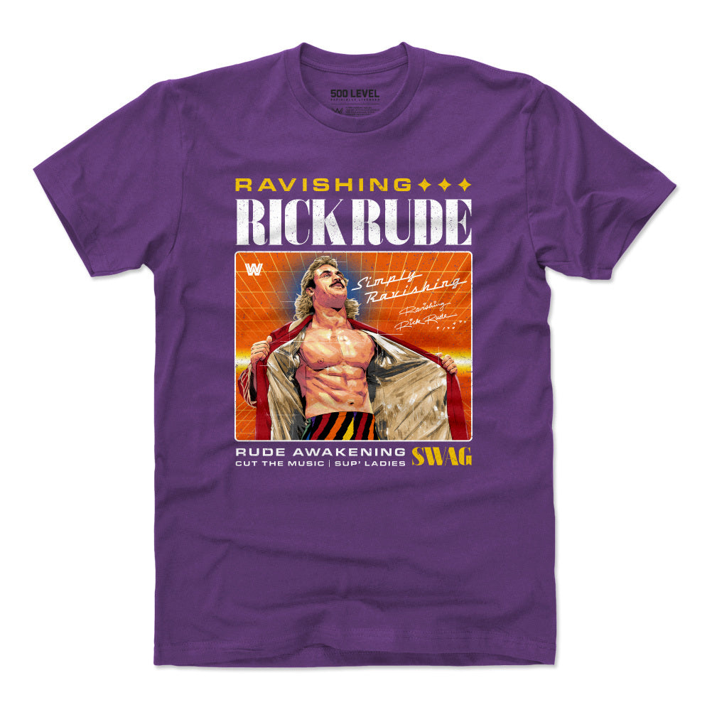 Rick Rude Men's Cotton T-Shirt | 500 LEVEL