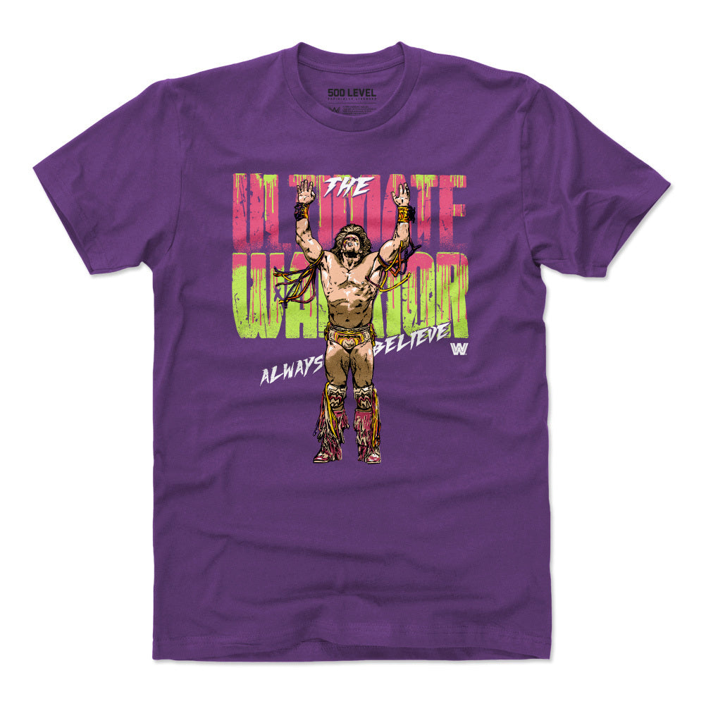 Ultimate Warrior Men's Cotton T-Shirt | 500 LEVEL