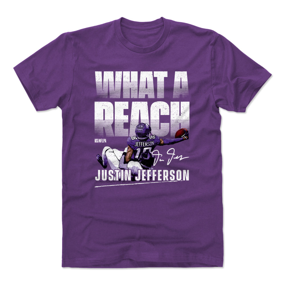 Justin Jefferson Men's Cotton T-Shirt | 500 LEVEL