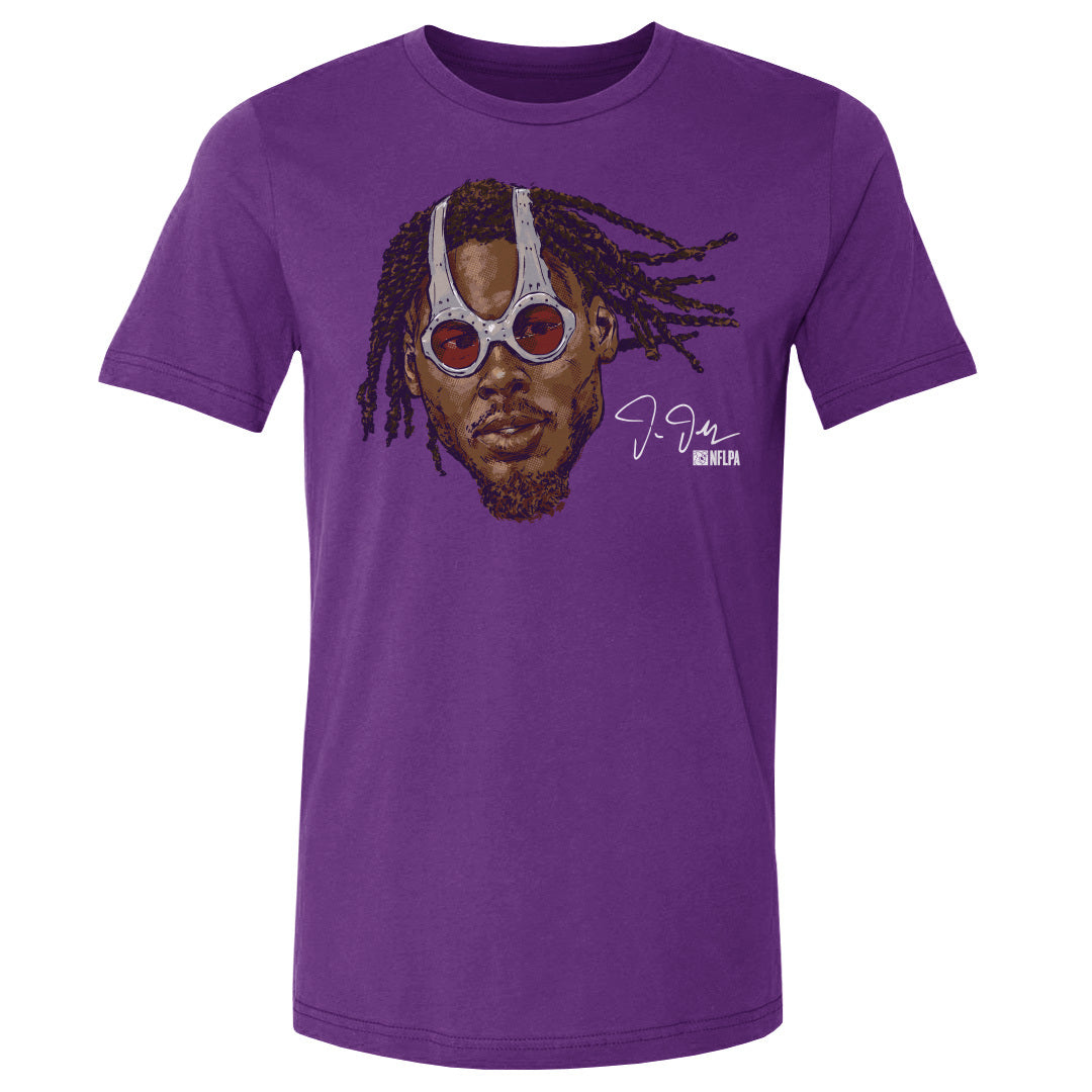 Justin Jefferson Men's Cotton T-Shirt | 500 LEVEL