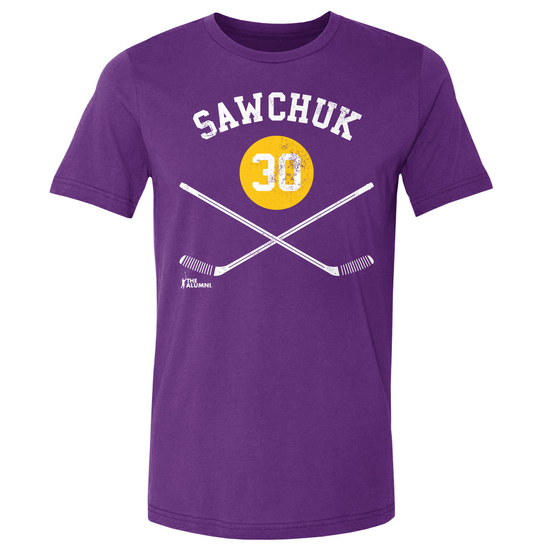 Terry Sawchuk Men's Cotton T-Shirt | 500 LEVEL