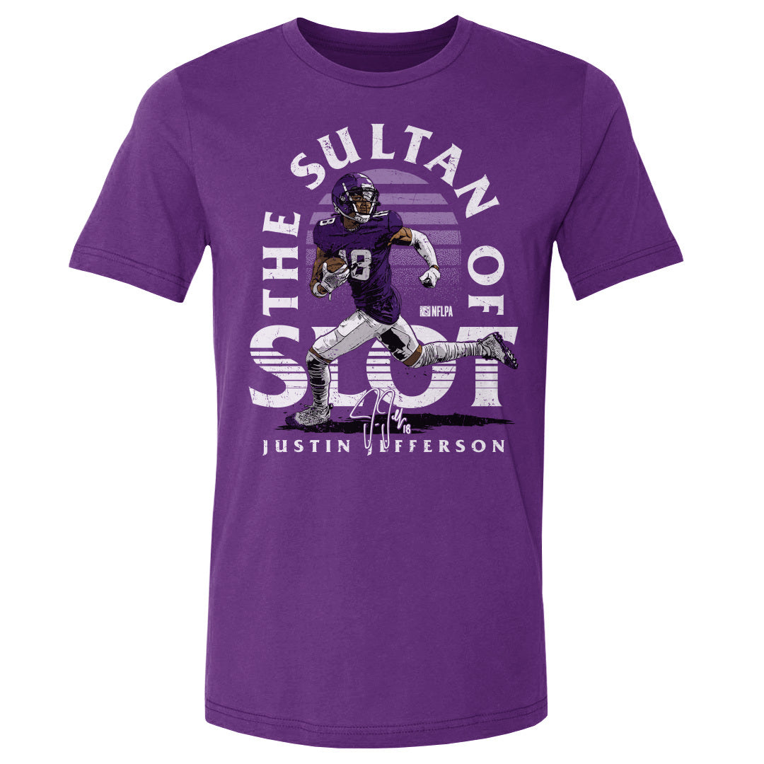 Justin Jefferson Men's Cotton T-Shirt | 500 LEVEL