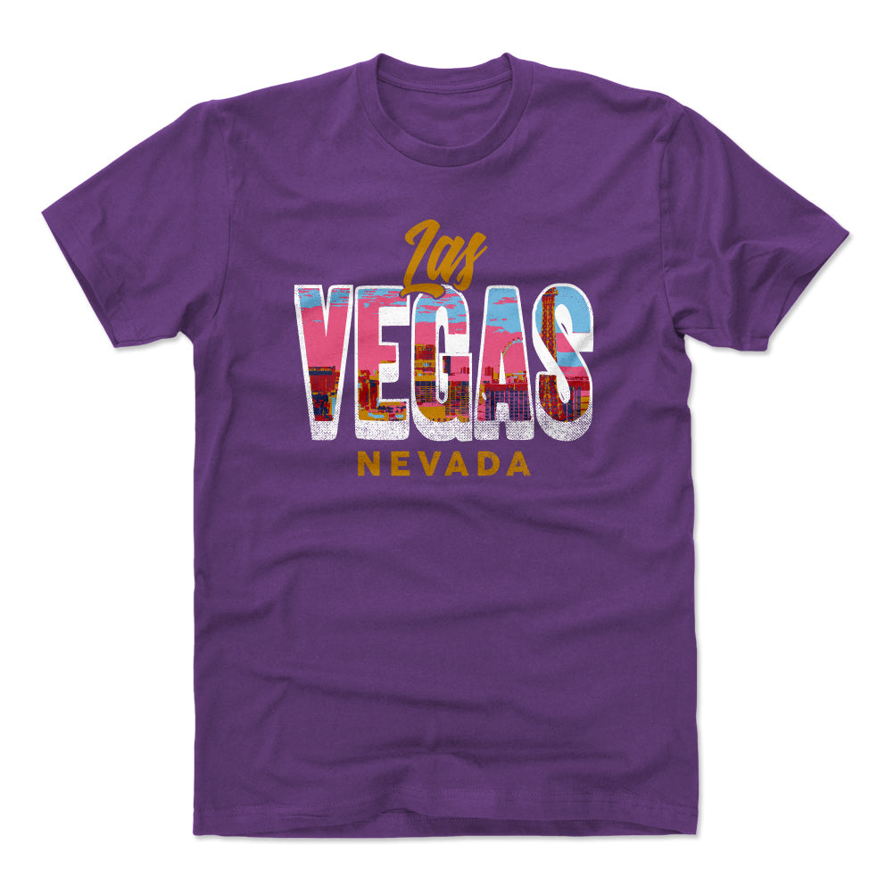 Las Vegas Men's Cotton T-Shirt | 500 LEVEL