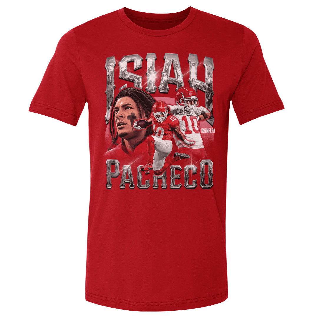 Isiah Pacheco Men's Cotton T-Shirt | 500 LEVEL