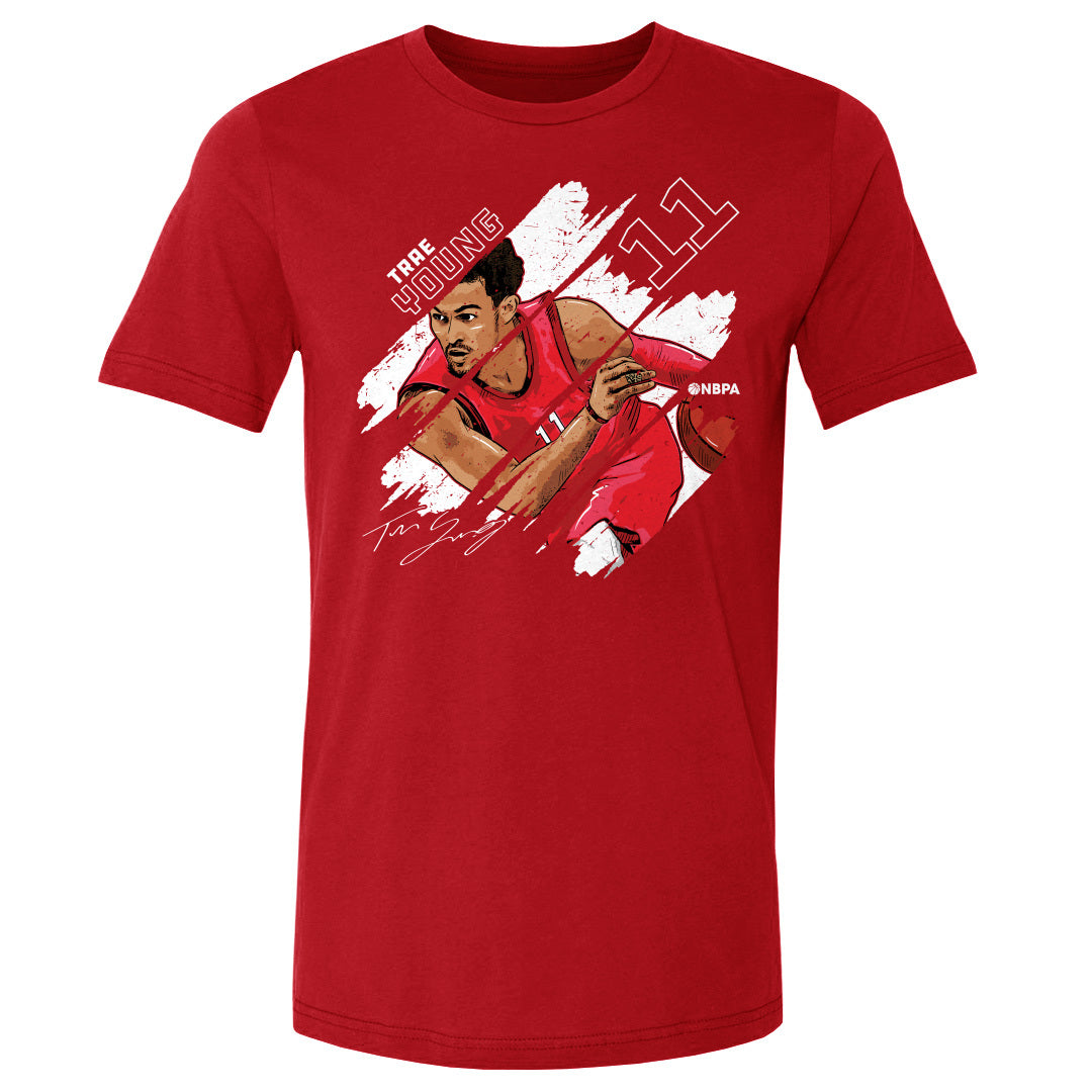 Trae Young Men's Cotton T-Shirt | 500 LEVEL