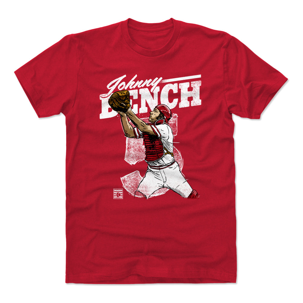 Johnny Bench Men's Cotton T-Shirt | 500 LEVEL