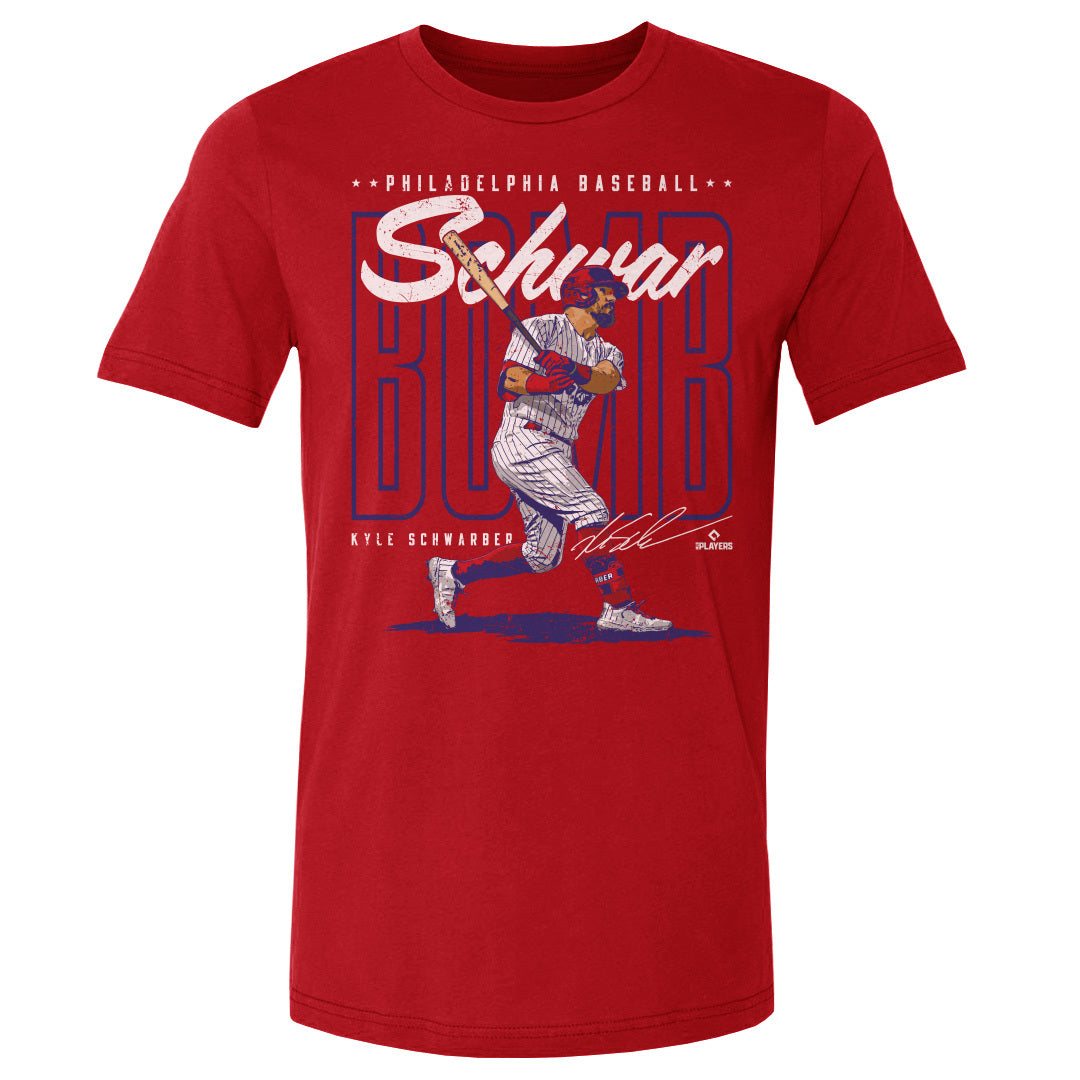 Kyle Schwarber Men's Cotton T-Shirt | 500 LEVEL