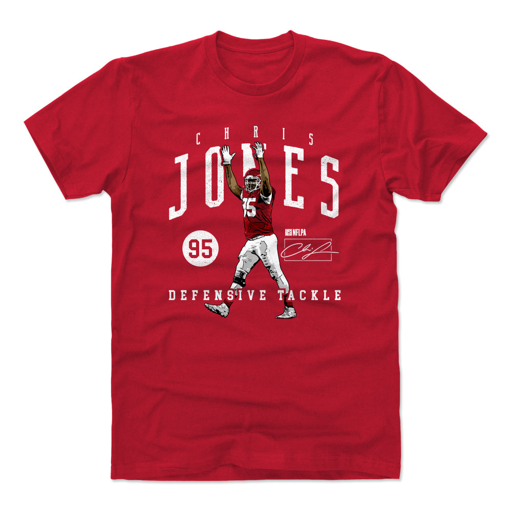 Chris Jones Men's Cotton T-Shirt | 500 LEVEL