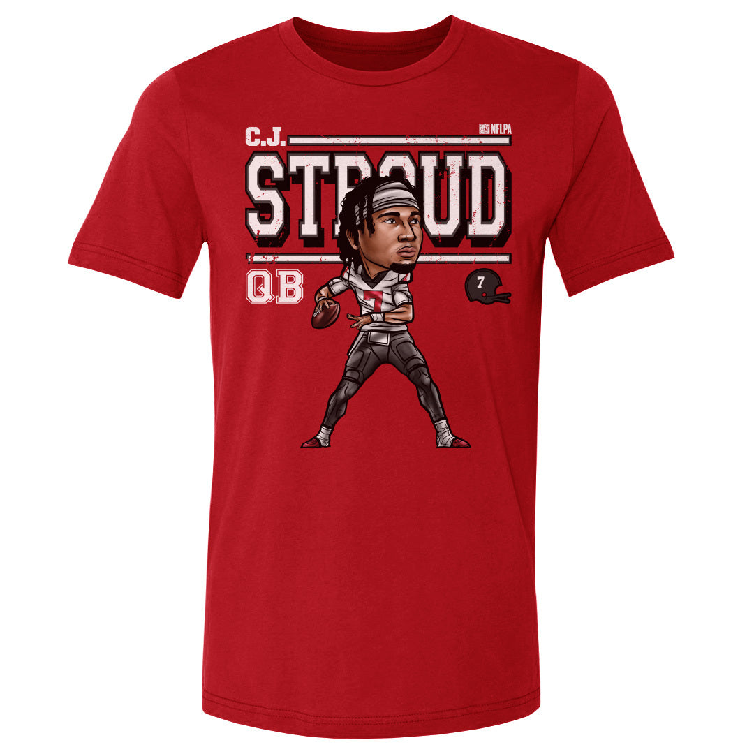 C.J. Stroud Men's Cotton T-Shirt | 500 LEVEL