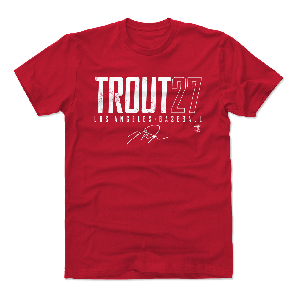 Mike Trout Men's Cotton T-Shirt | 500 LEVEL