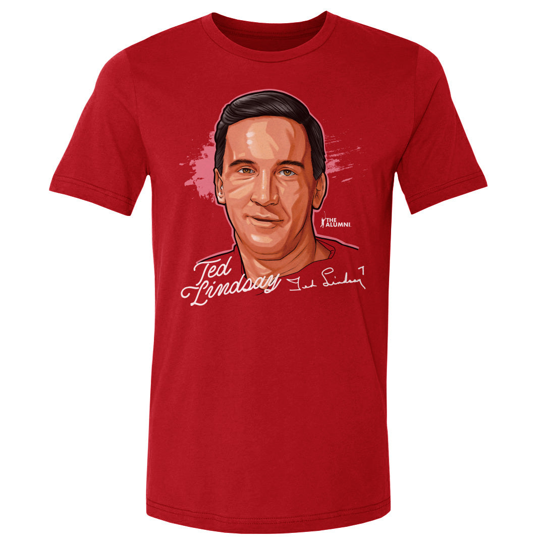 Ted Lindsay Men's Cotton T-Shirt | 500 LEVEL