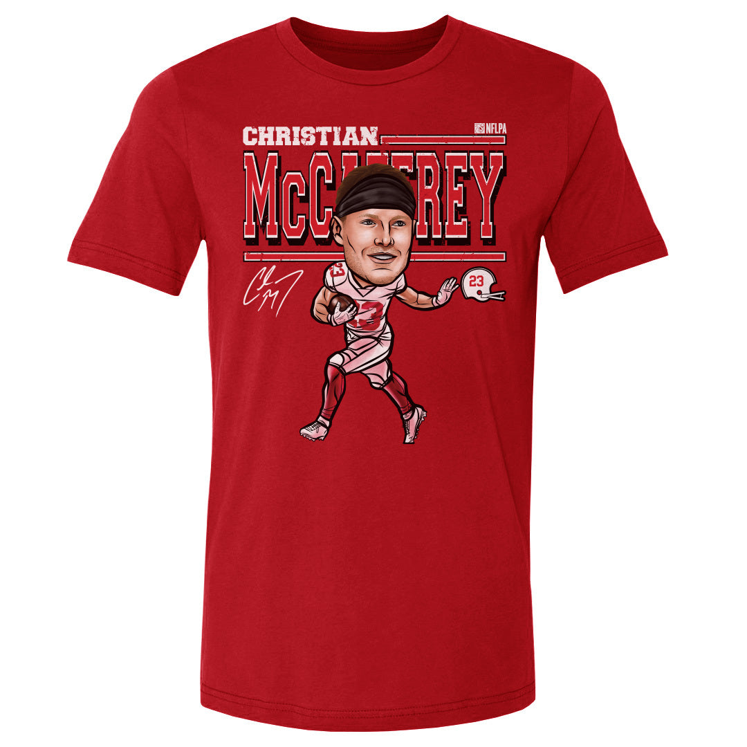 Christian McCaffrey Men's Cotton T-Shirt | 500 LEVEL