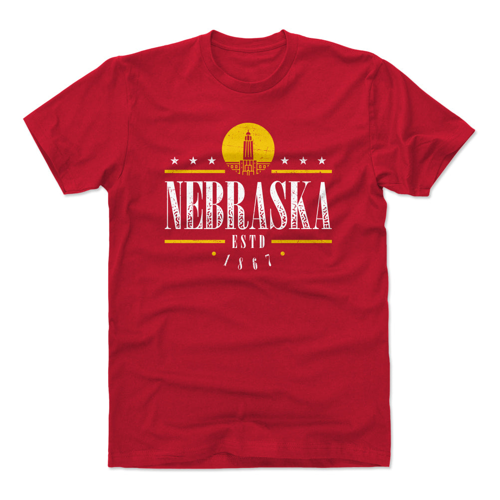 Nebraska Men's Cotton T-Shirt | 500 LEVEL