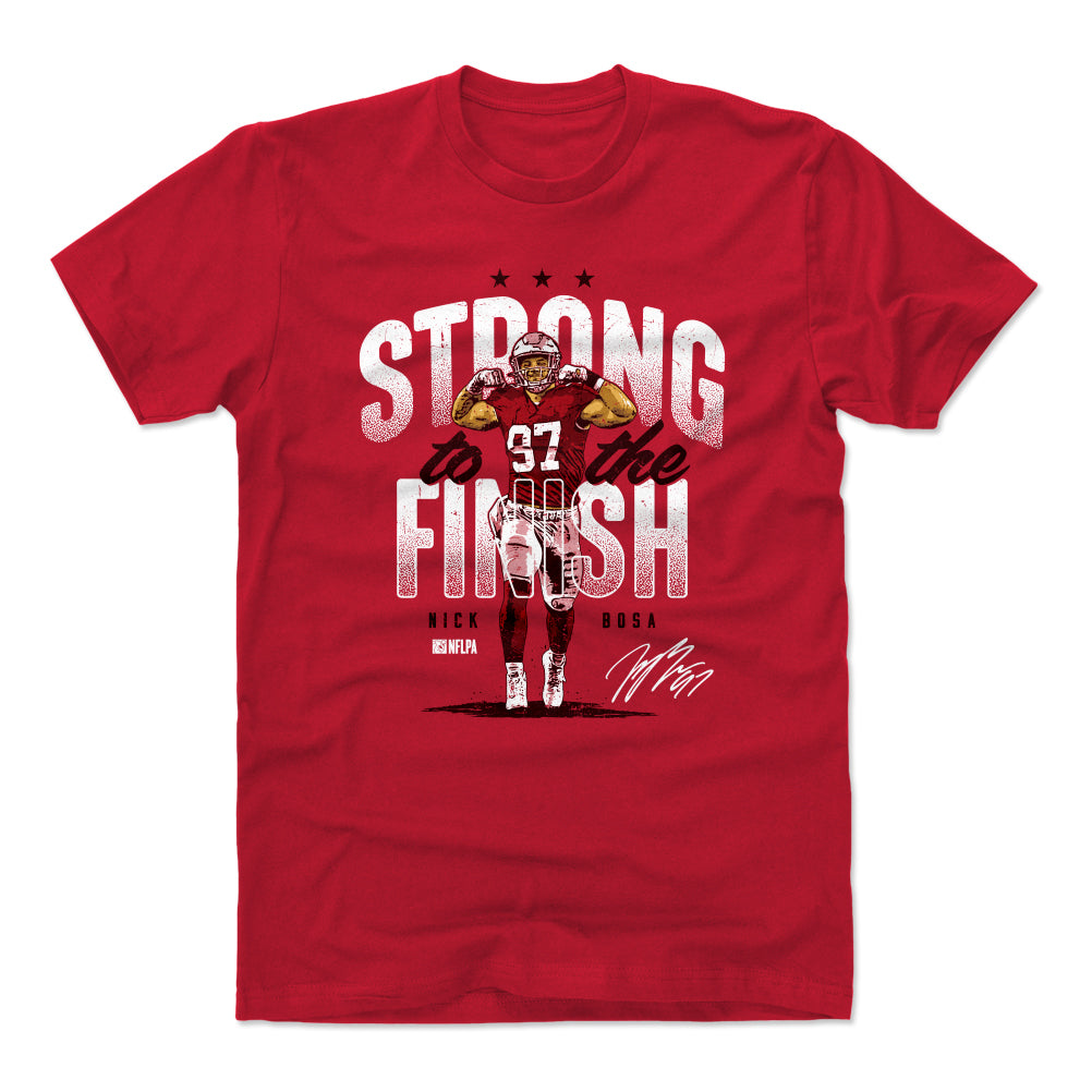 Nick Bosa Men's Cotton T-Shirt | 500 LEVEL