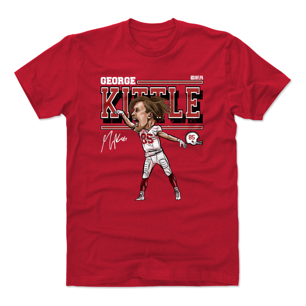 George Kittle Men's Cotton T-Shirt | 500 LEVEL