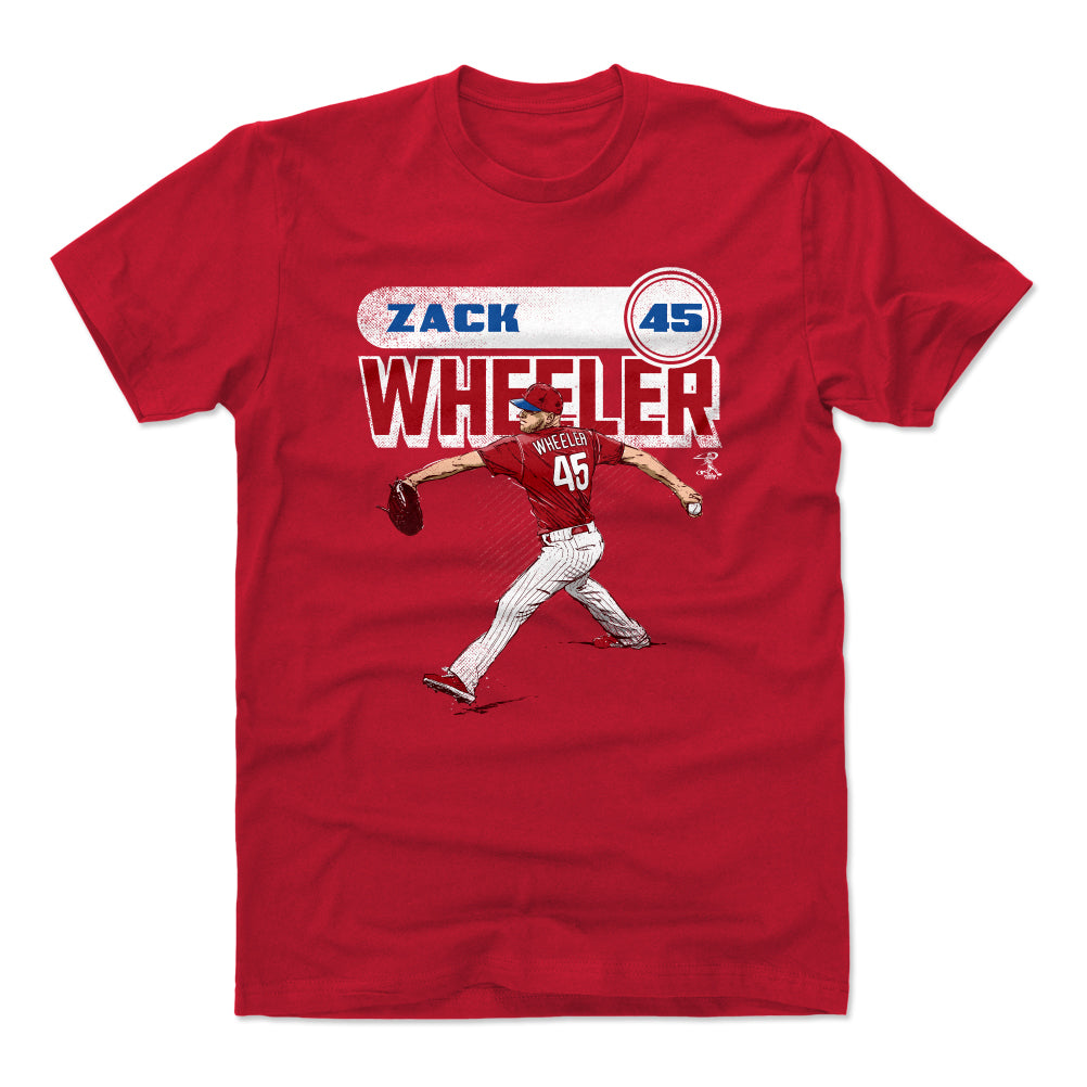 Zack Wheeler Men's Cotton T-Shirt | 500 LEVEL