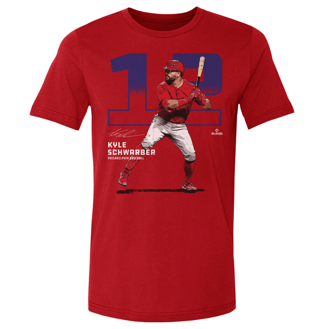 Kyle Schwarber Men's Cotton T-Shirt | 500 LEVEL