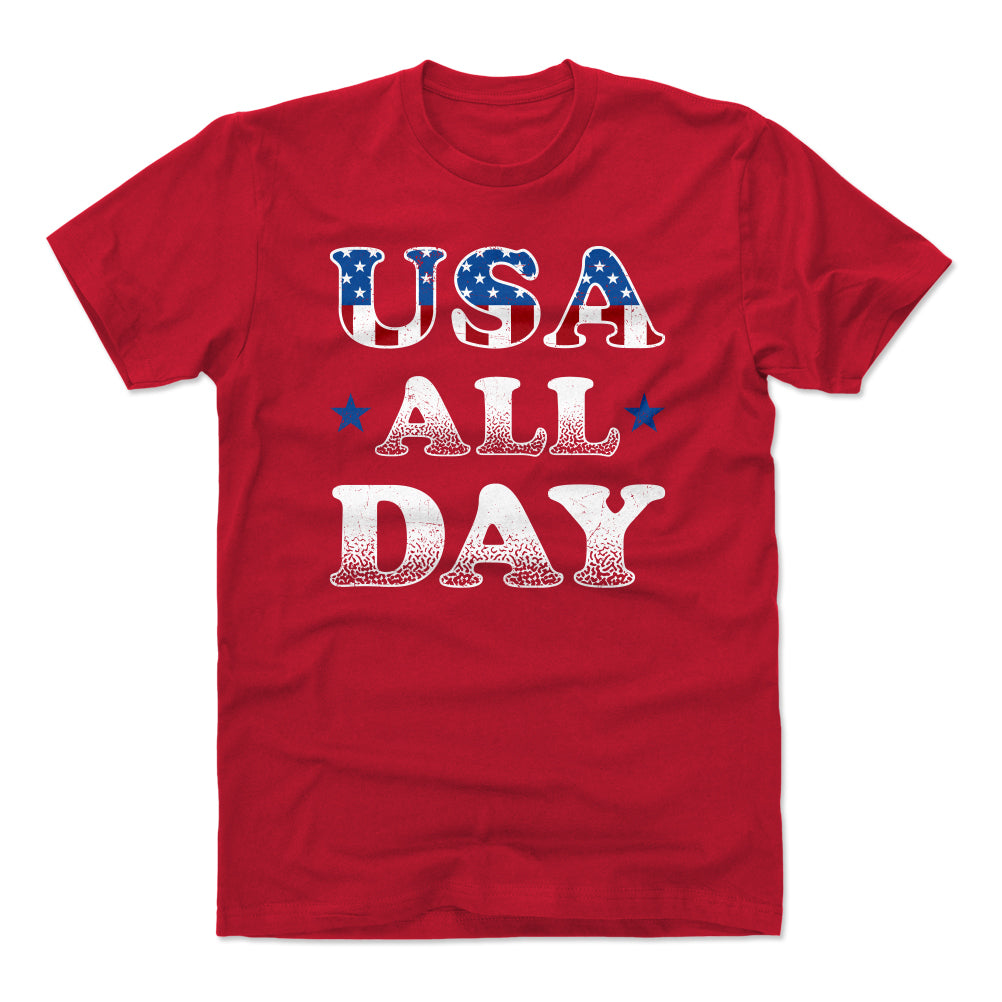 USA Men's Cotton T-Shirt | 500 LEVEL