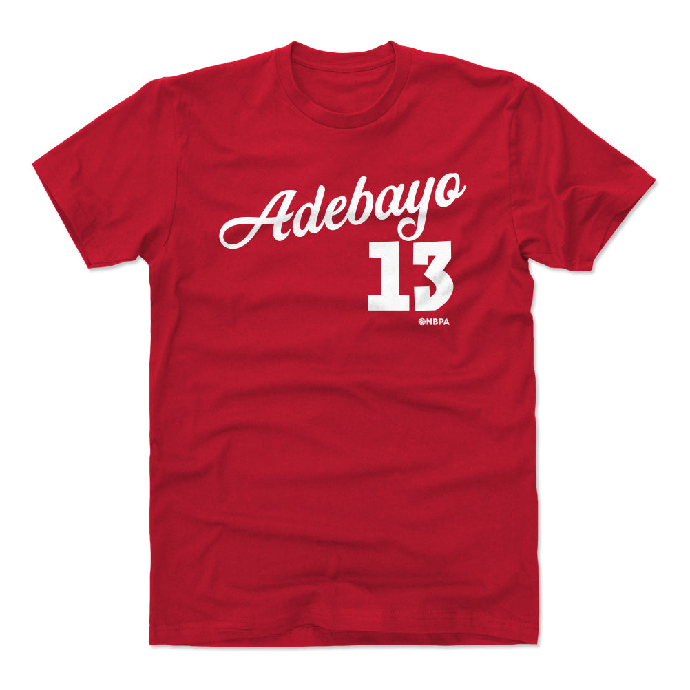 Bam Adebayo Men's Cotton T-Shirt | 500 LEVEL