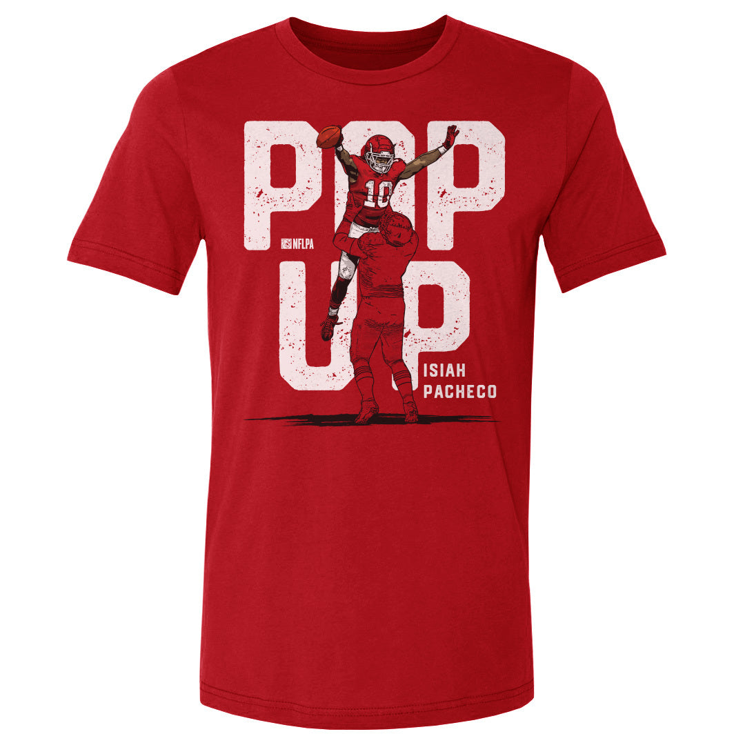 Isiah Pacheco Men's Cotton T-Shirt | 500 LEVEL