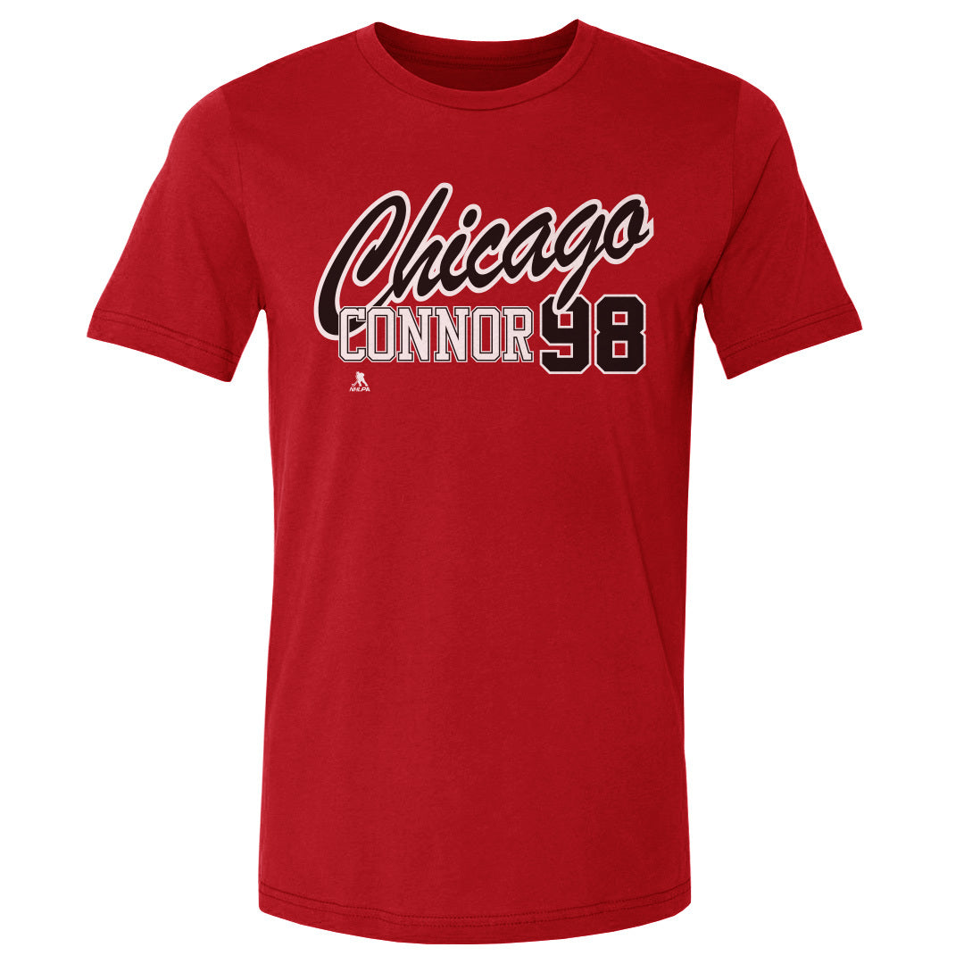 Connor Bedard Men's Cotton T-Shirt | 500 LEVEL