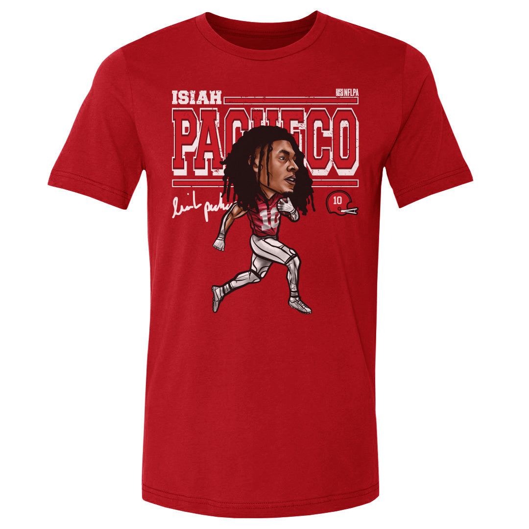 Isiah Pacheco Men's Cotton T-Shirt | 500 LEVEL