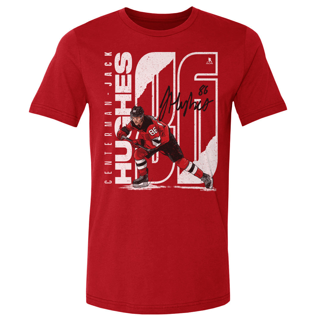 Jack Hughes Men's Cotton T-Shirt | 500 LEVEL