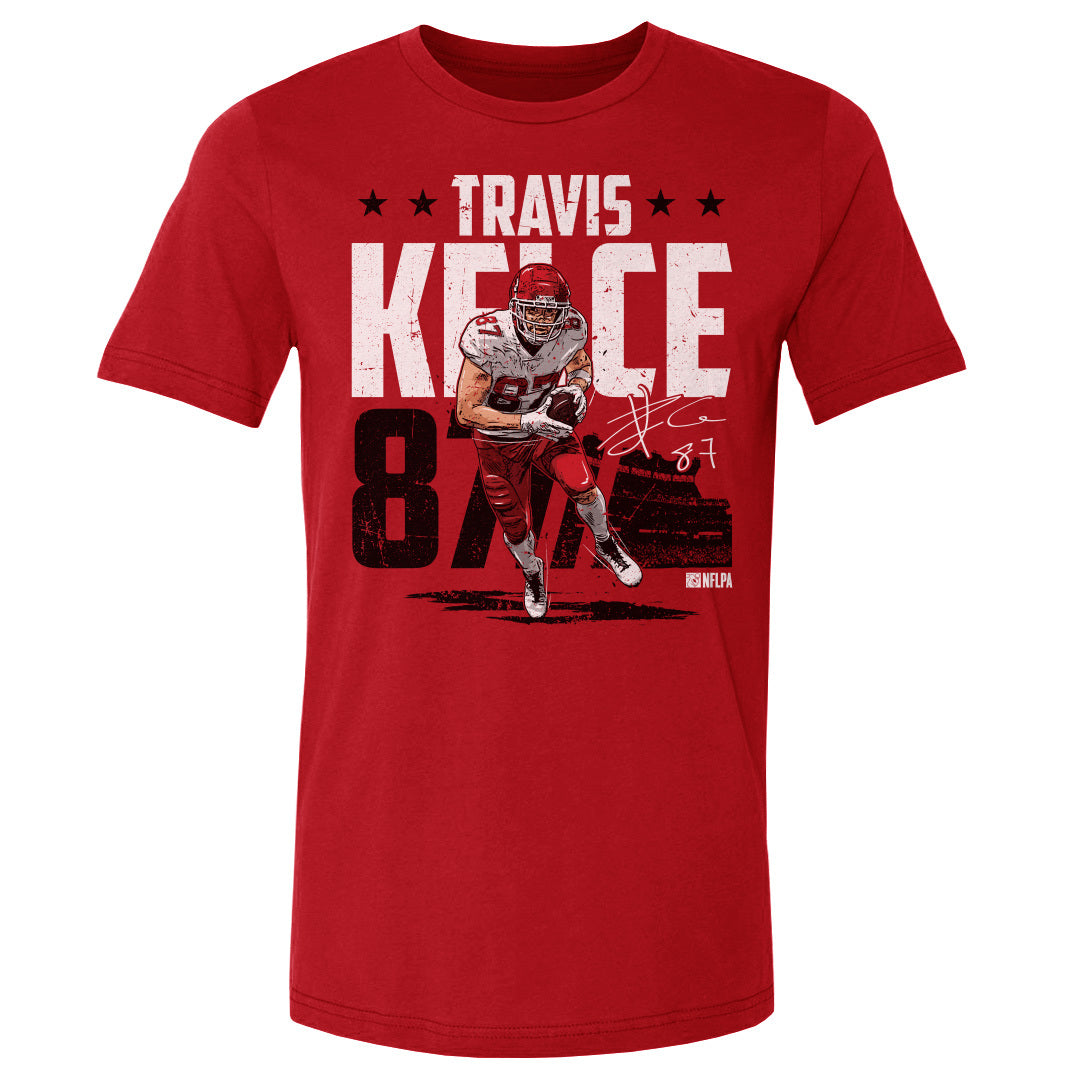 Travis Kelce Men's Cotton T-Shirt | 500 LEVEL