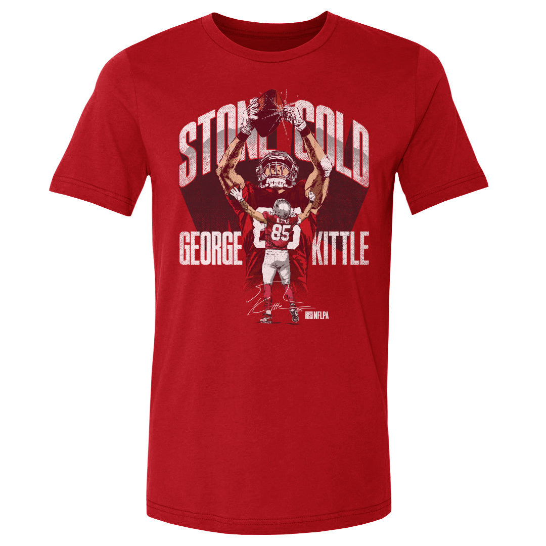 George Kittle Men's Cotton T-Shirt | 500 LEVEL