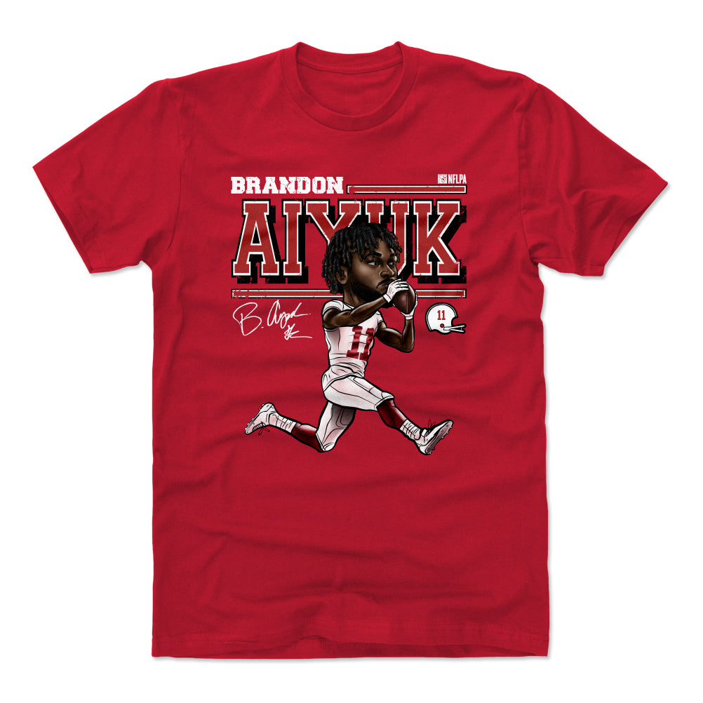Brandon Aiyuk Men's Cotton T-Shirt | 500 LEVEL