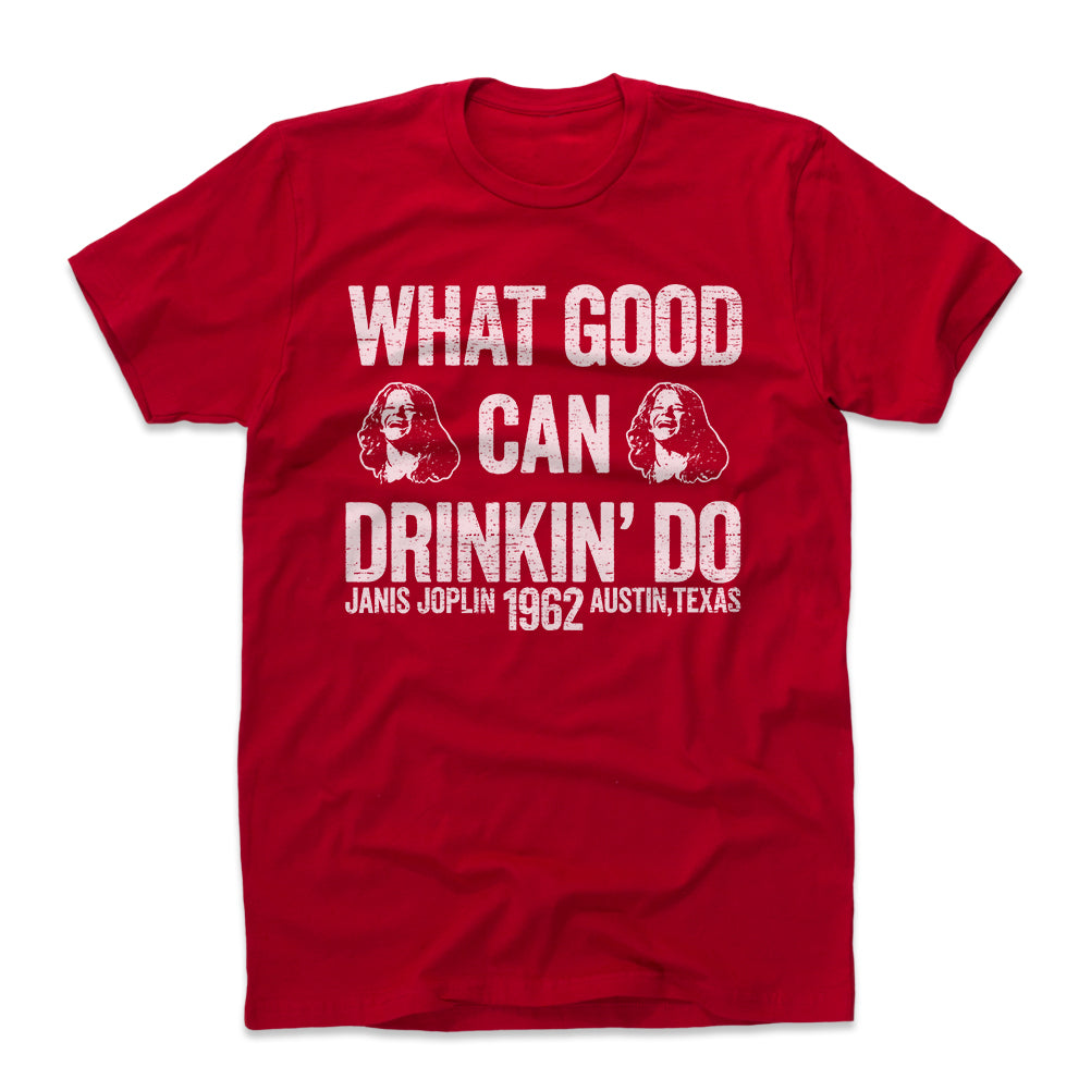 Janis Joplin Men's Cotton T-Shirt | 500 LEVEL