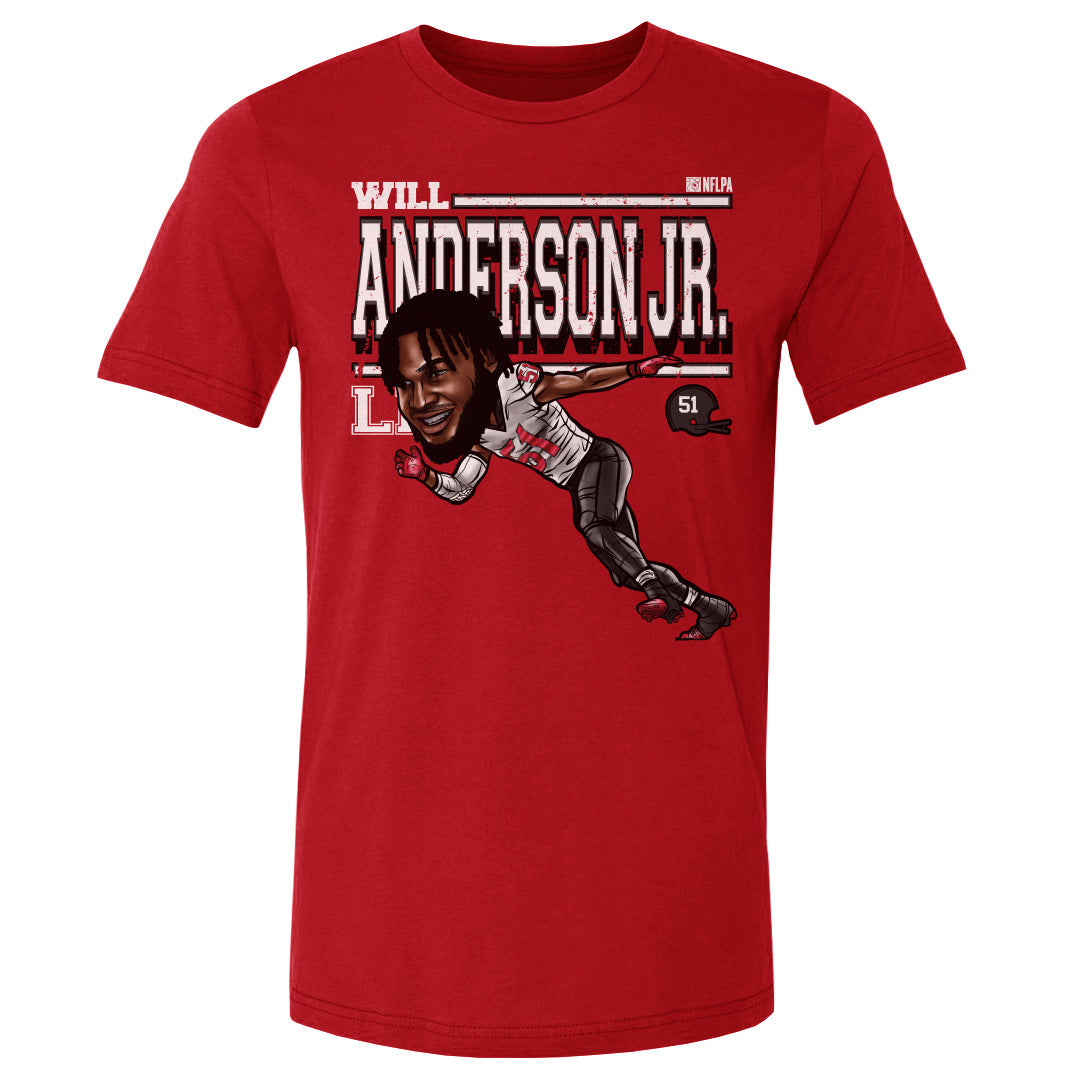 Will Anderson Jr. Men's Cotton T-Shirt | 500 LEVEL