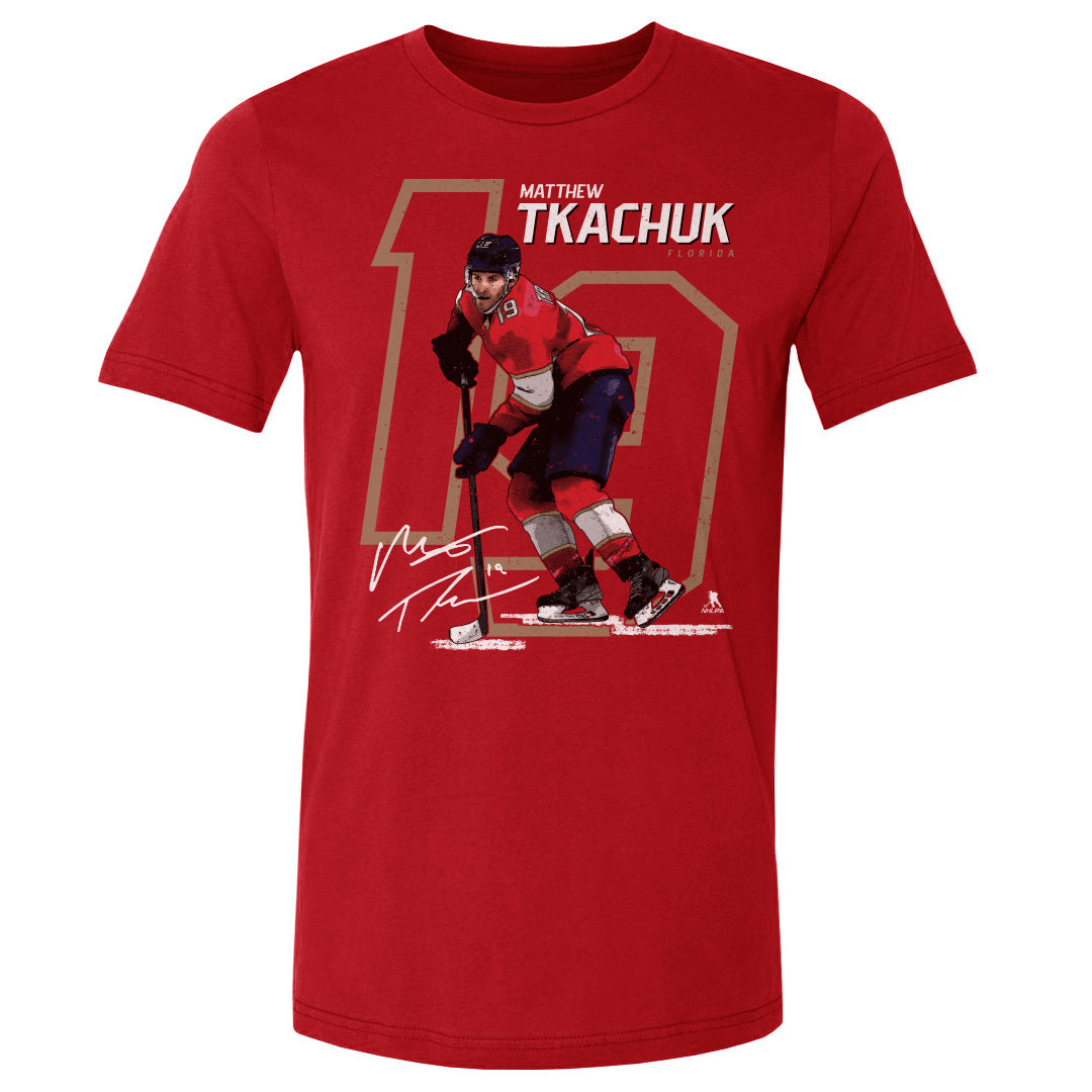 Matthew Tkachuk Men's Cotton T-Shirt | 500 LEVEL