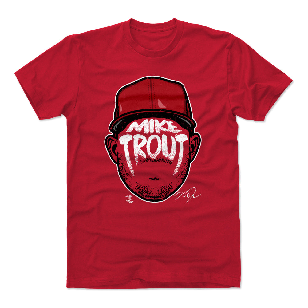 Mike Trout Men's Cotton T-Shirt | 500 LEVEL