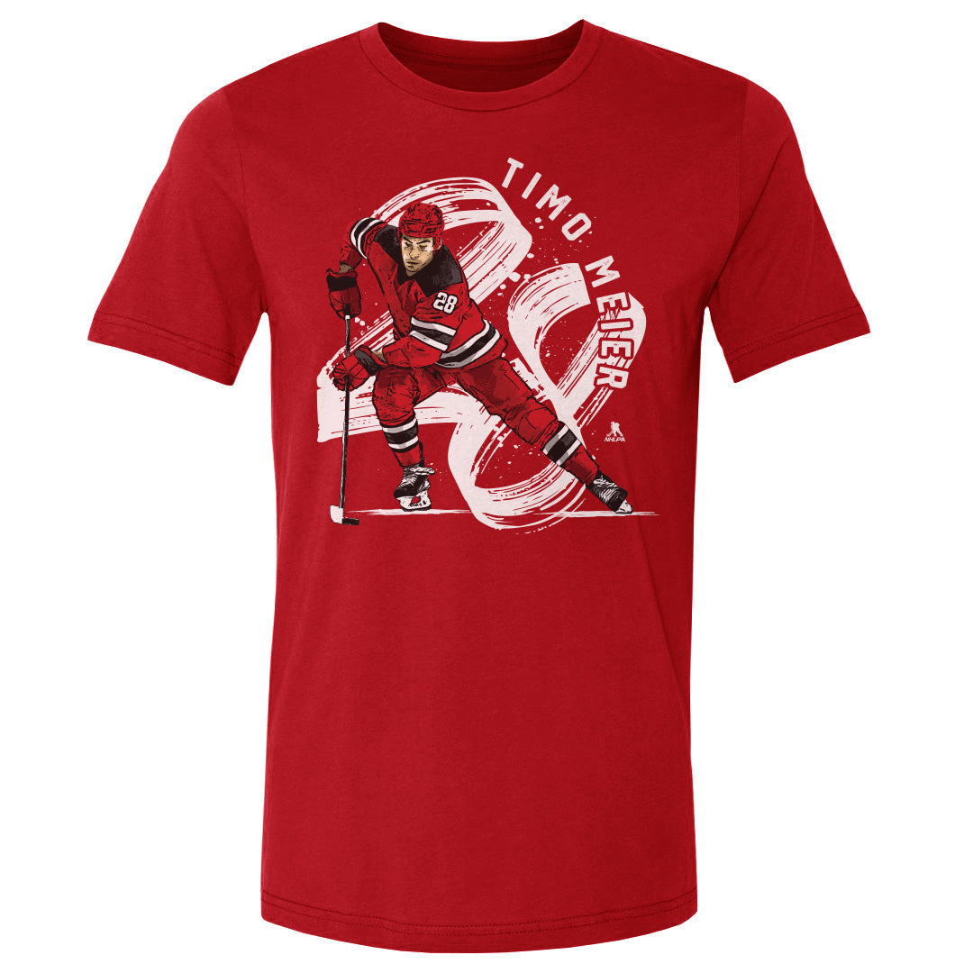 Timo Meier Men's Cotton T-Shirt | 500 LEVEL