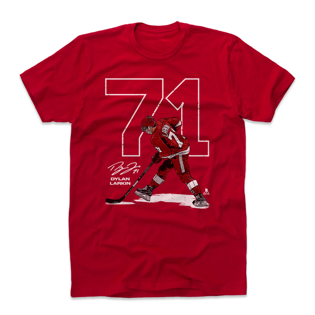 Dylan Larkin Men's Cotton T-Shirt | 500 LEVEL