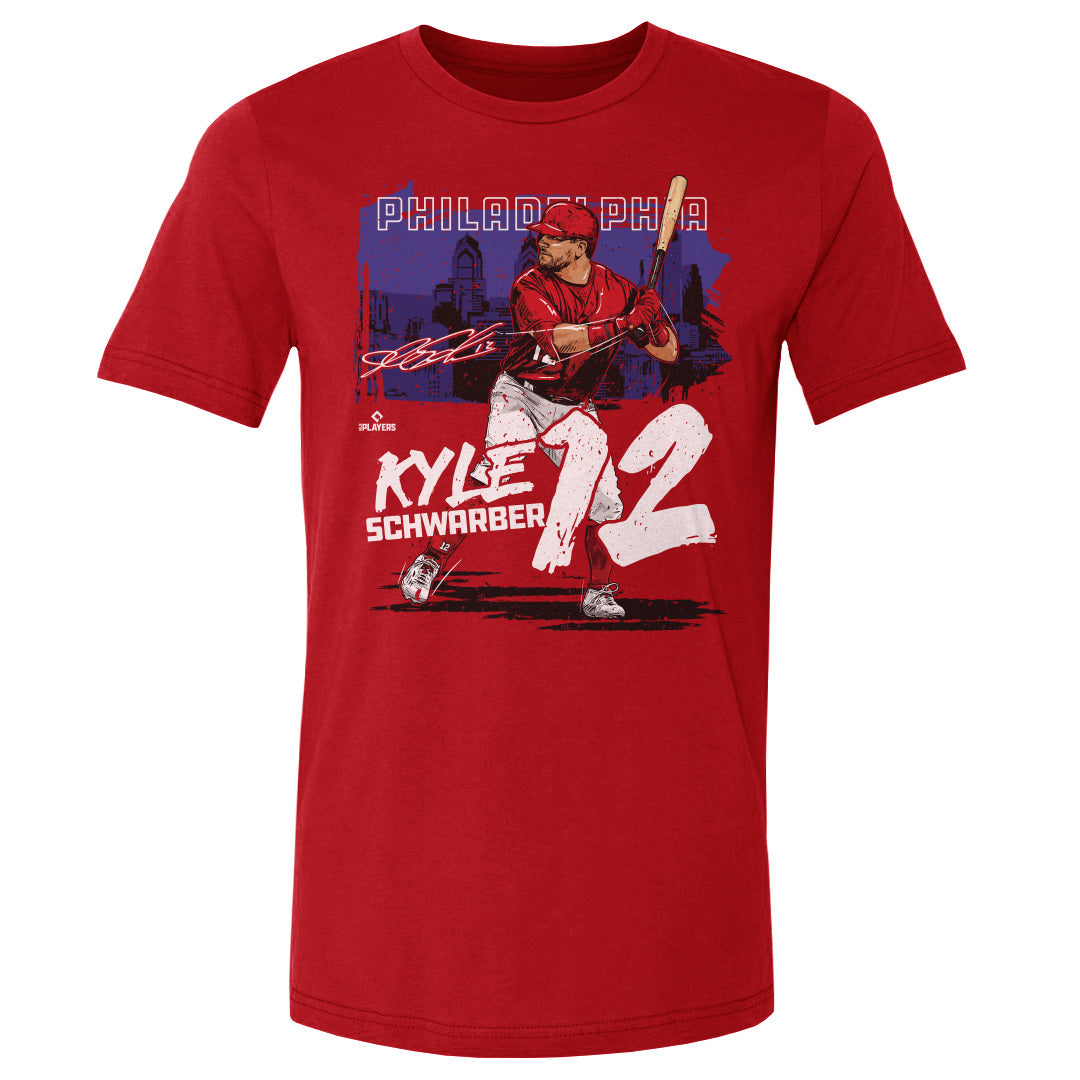 Kyle Schwarber Men's Cotton T-Shirt | 500 LEVEL