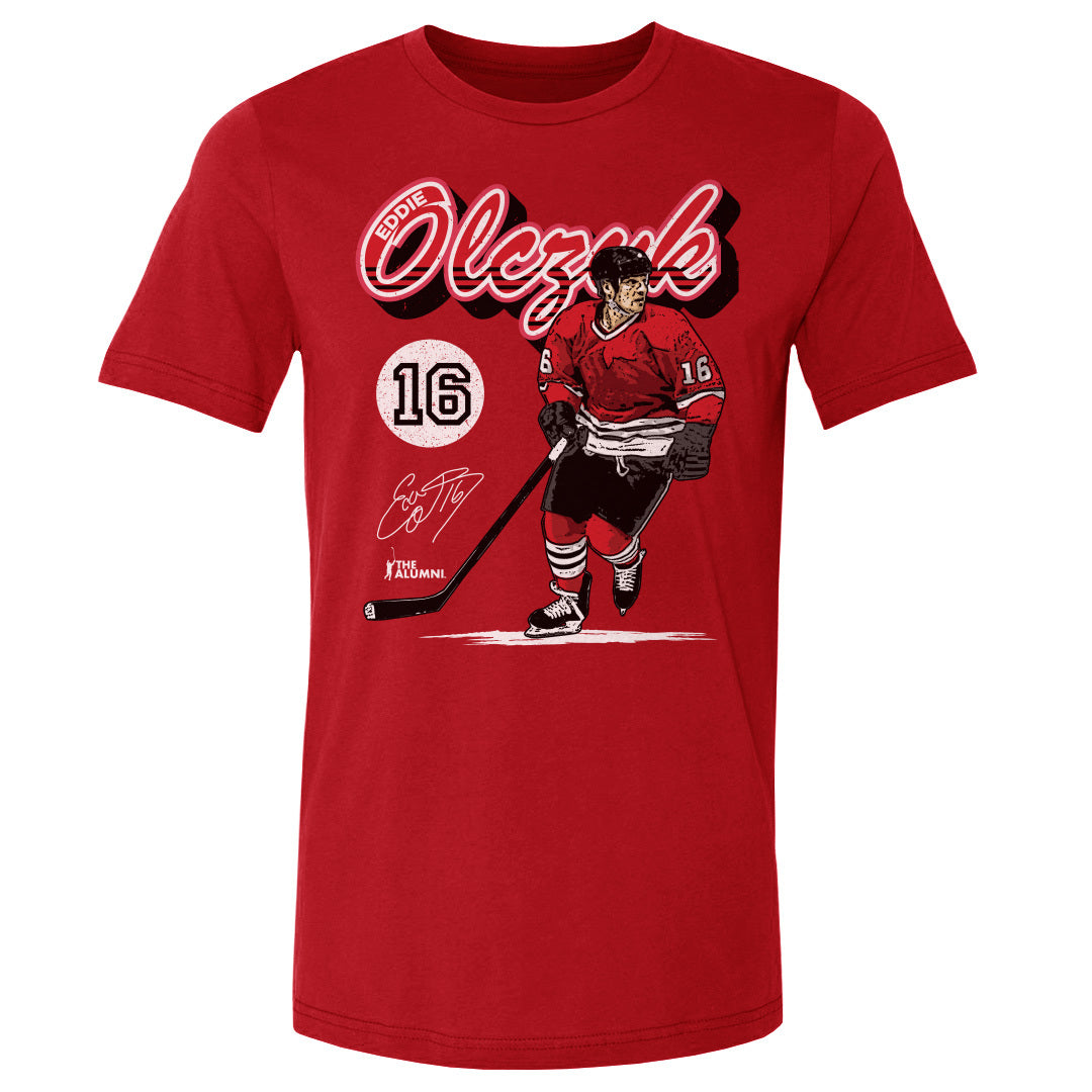 Eddie Olczyk Men's Cotton T-Shirt | 500 LEVEL