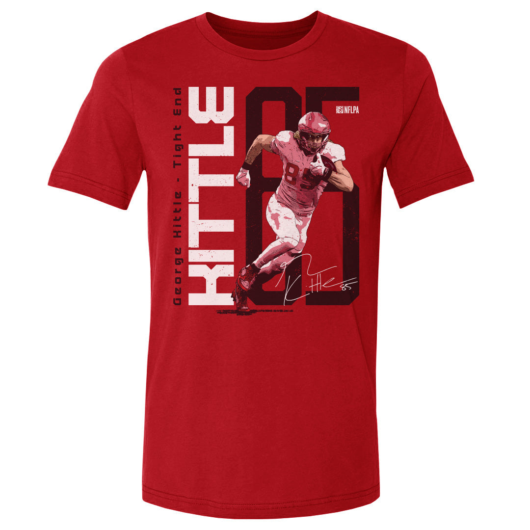 George Kittle Men's Cotton T-Shirt | 500 LEVEL