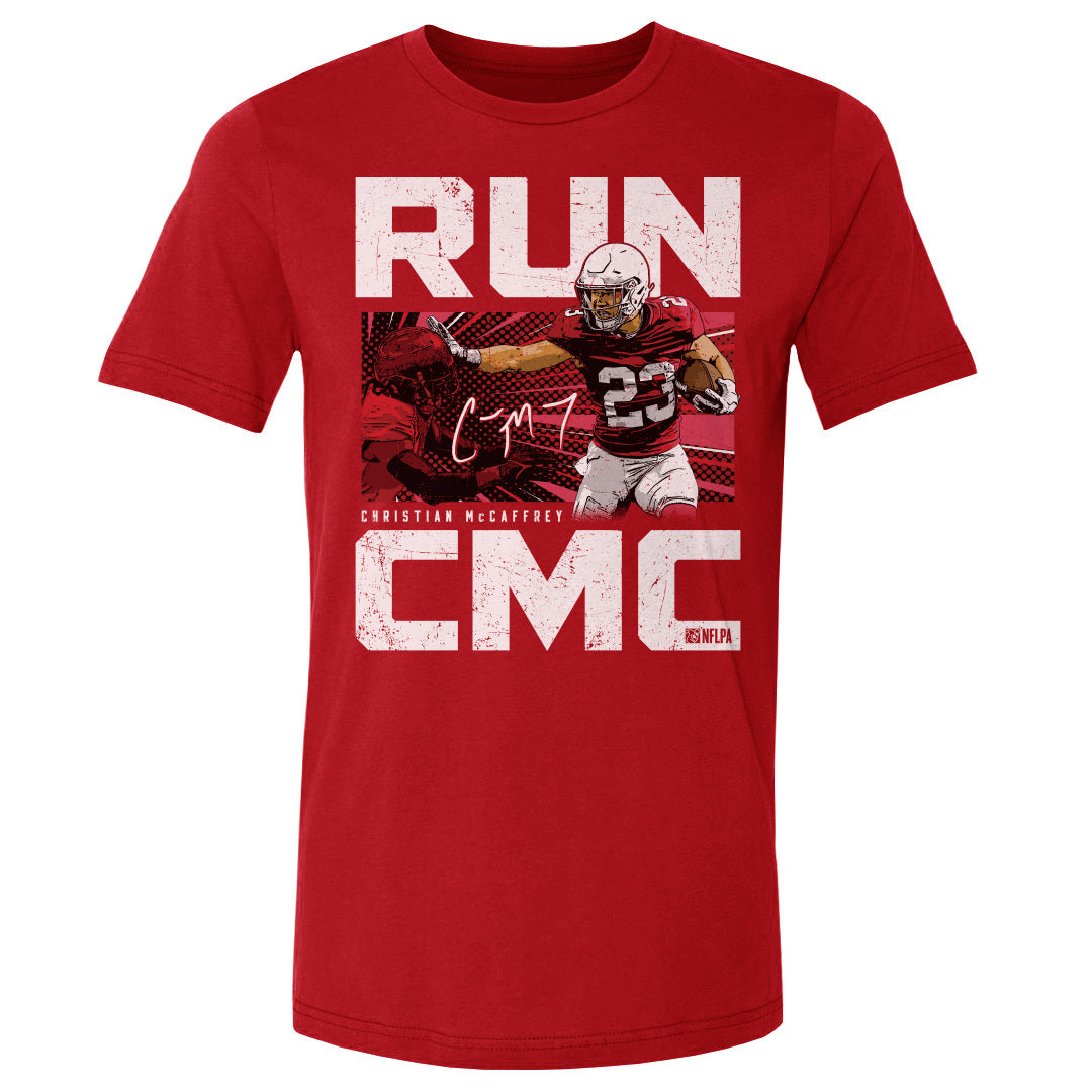 Christian McCaffrey Men's Cotton T-Shirt | 500 LEVEL