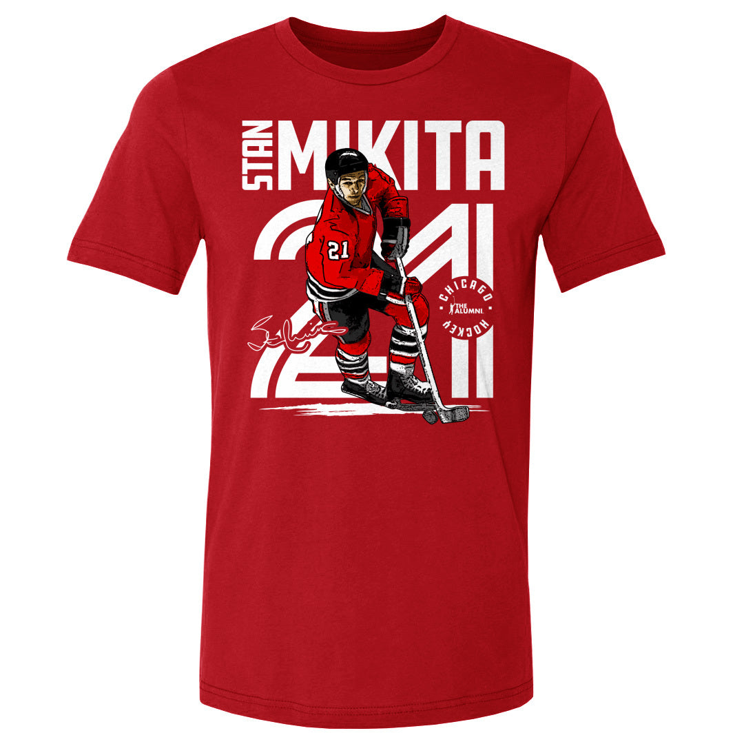 Stan Mikita Men's Cotton T-Shirt | 500 LEVEL