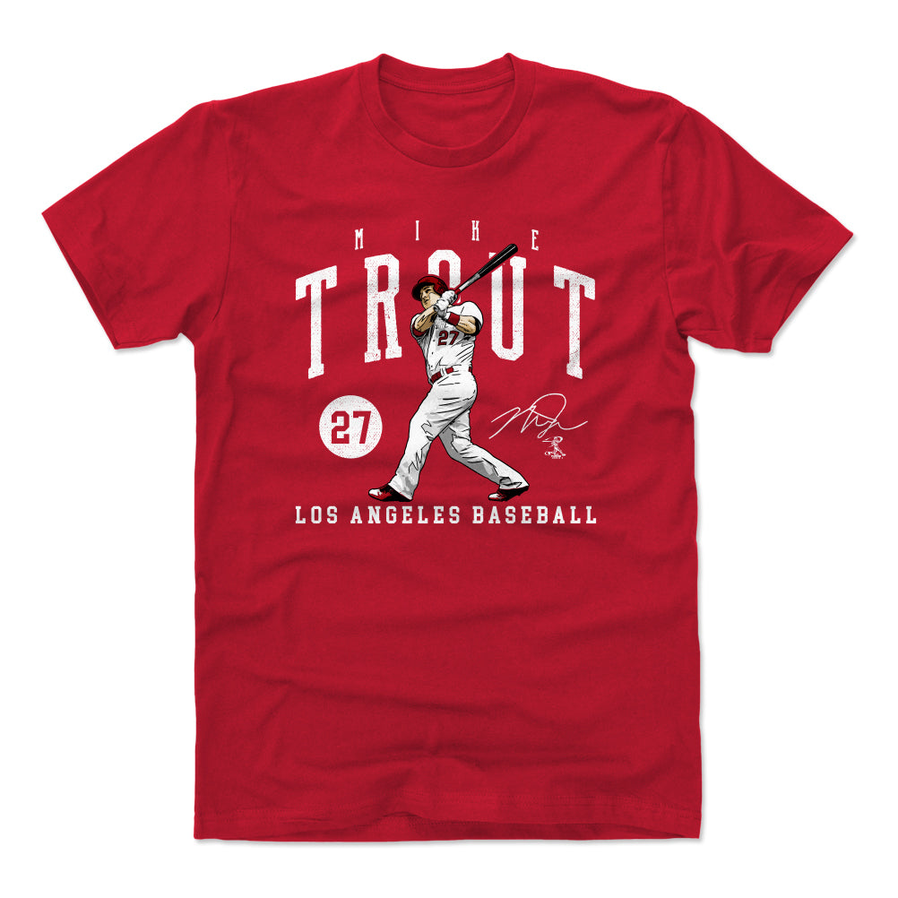 Mike Trout Men's Cotton T-Shirt | 500 LEVEL