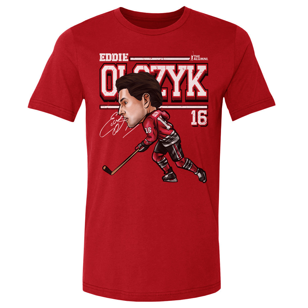 Eddie Olczyk Men's Cotton T-Shirt | 500 LEVEL