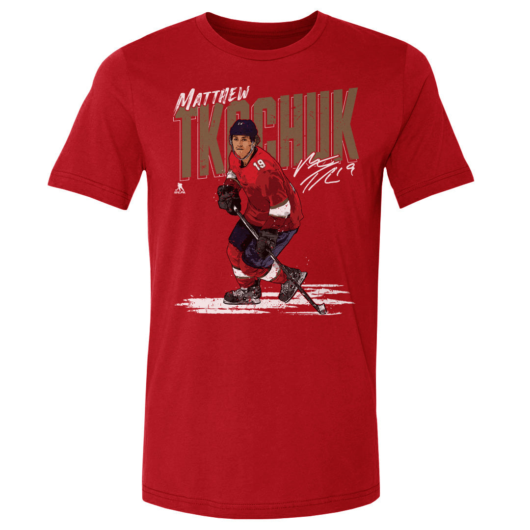 Matthew Tkachuk Men's Cotton T-Shirt | 500 LEVEL
